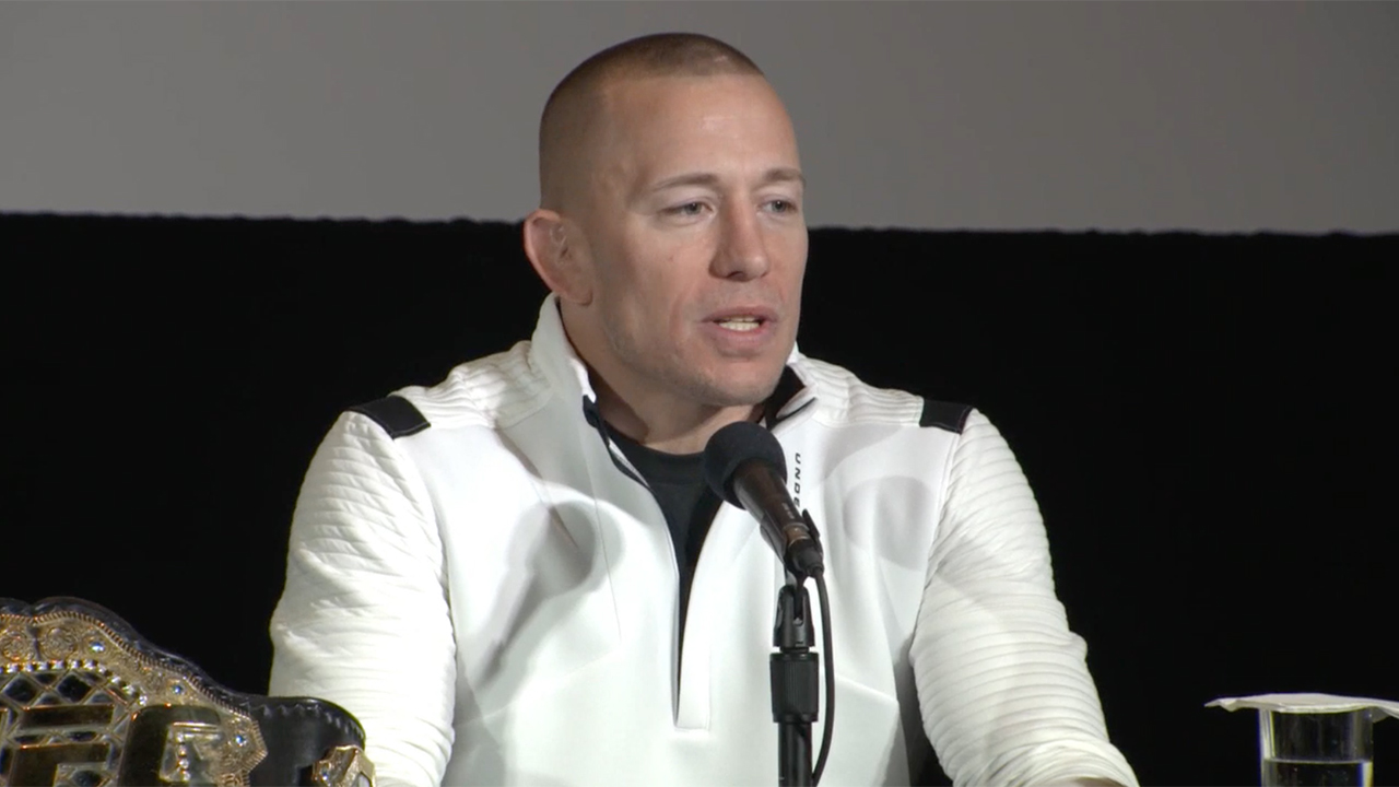 Watch Live Georges St Pierre Announces Retirement From Mma