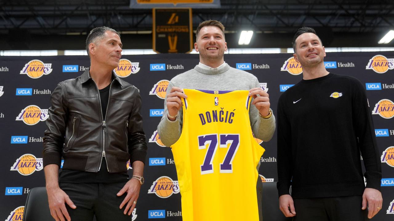 Luka Doncic Stunned By Lakers Trade Excited To Join Lebron Bvm Sports