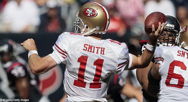 49ers switch to Smith as starting QB