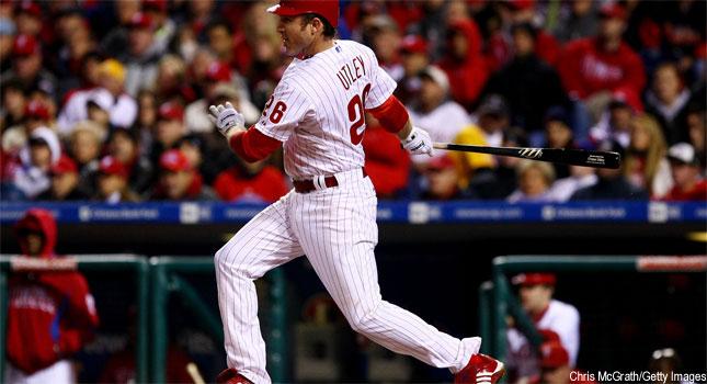 Chase Utley's solo homer gives Phillies 1-0 lead over Yankees