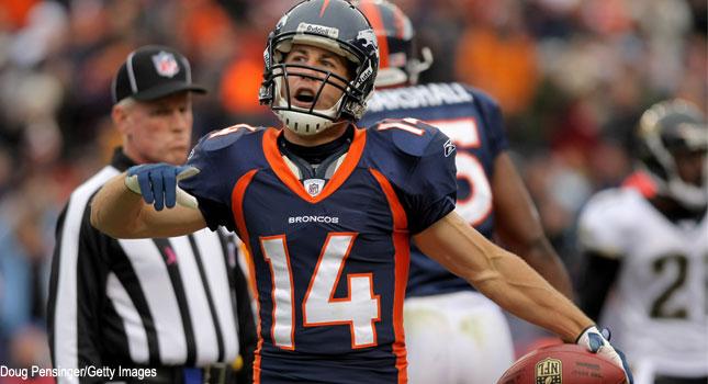 NFL fines Broncos WR for contacting official