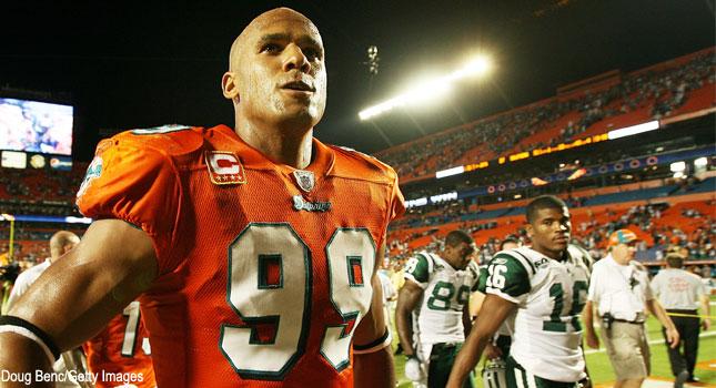 jason taylor orange jersey