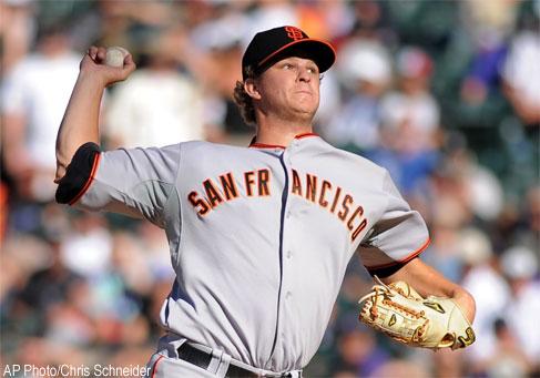 Giants place Matt Cain on DL