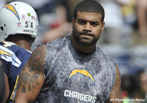 Buffalo Bills' Shawne Merriman Is Second-Team Right Defensive End