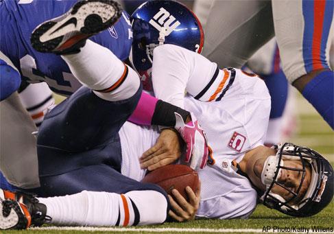 NY Giants win a wild one over Chicago Bears to go to 3-1