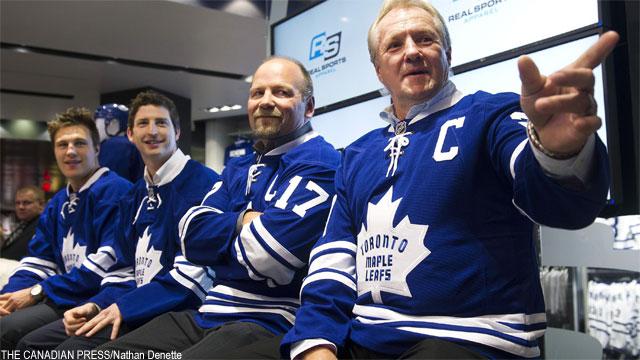 vintage maple leafs jersey