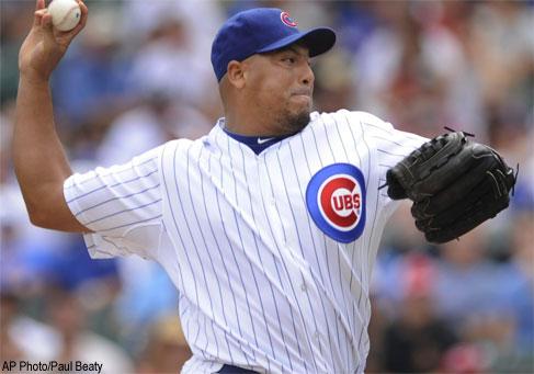 Chicago Cubs pitcher Carlos Zambrano placed on disqualified list