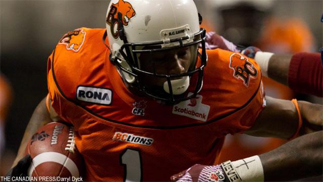 Arland Bruce III - pro athlete - cfl