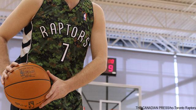 Breaking Down Toronto Raptors' Camouflage Uniforms