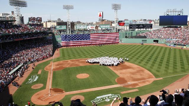 Red Sox celebrate 100th anniversary of Fenway Park with series against  Yankees