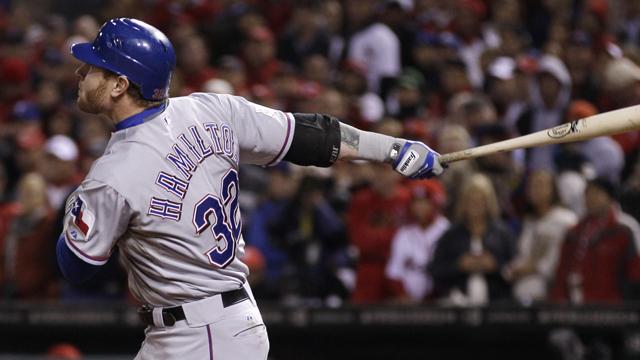 Josh Hamilton Injury: Rangers Star Leaves Game With Back Stiffness