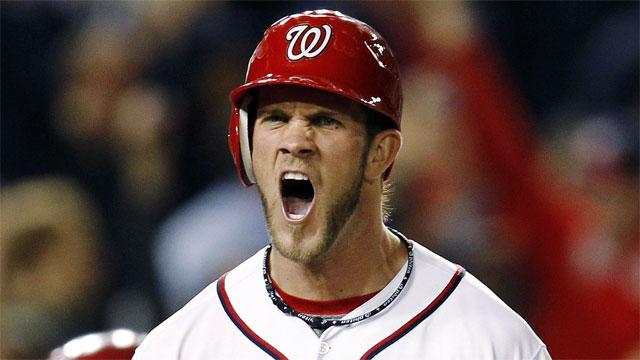 Bryce Harper prepares for his rookie debut at Nationals Pa…