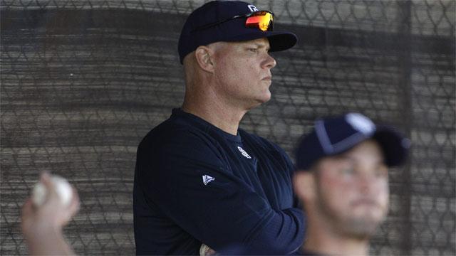 Padres bullpen coach Darrel Akerfelds dies of cancer - The San Diego  Union-Tribune