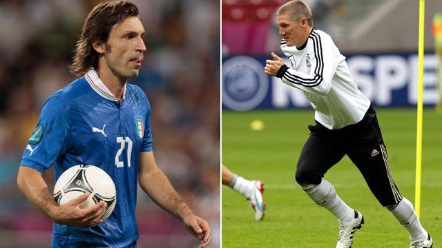 Italian soccer rivalries' jerseys