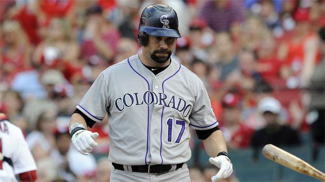 Surgery to end Todd Helton's season, plans on playing in 2013