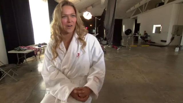 Ronda Rousey, one of the best female mixed martial arts athlete in the  world, posed naked for ESPN magazine