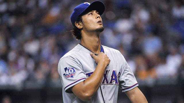 Yu Darvish faces Blue Jays in Game 2, 1st Rangers post-season start since  2012