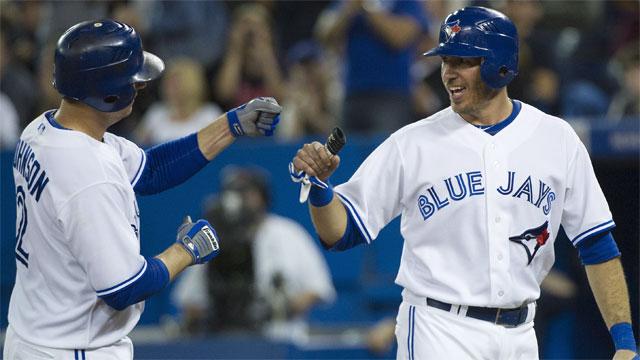 Edwin Encarnacion, Kelly Johnson lead Toronto Blue Jays over