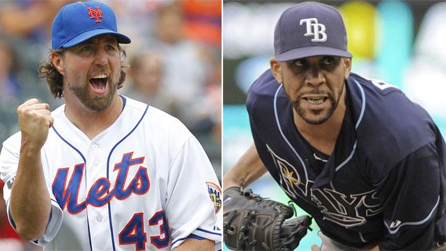 Price, Dickey win Cy Young Awards