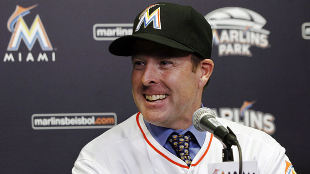 Former Marlins catcher Mike Redmond will be introduced as new