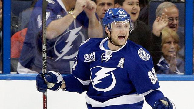 Bolts’ Stamkos named first star of the week