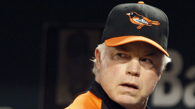 Baltimore Orioles manager Buck Showalter is working his magic
