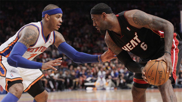 Lebron hot sale and melo