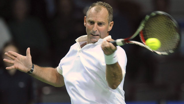 10)Austria’s Thomas Muster upset No. 1 seed Andrei Agassi in the quarters before cruising past Michael Chang in the 1995 final.  (AP/Andreas Schaad)