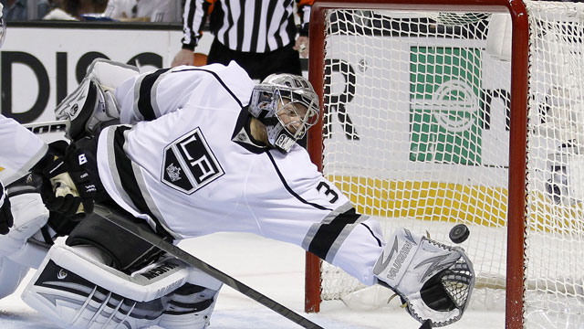 la kings goalie jersey