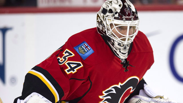 Calgary Flames goaltender Miikka Kiprusoff announces his retirement