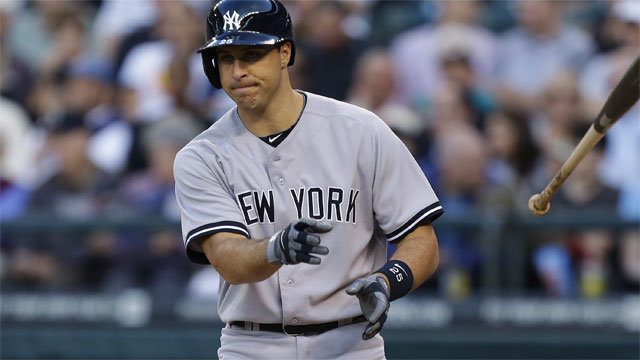 Yankees send Mark Teixeira off with loss