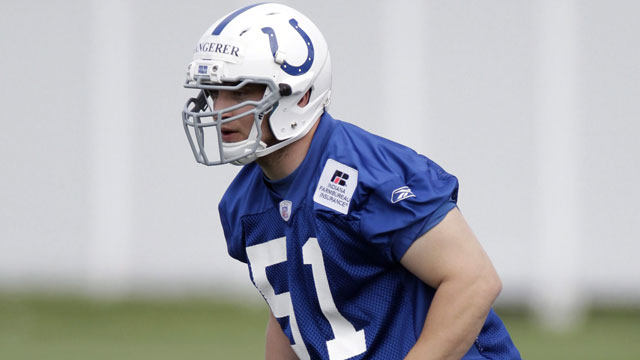 Colts place linebacker Angerer on PUP list