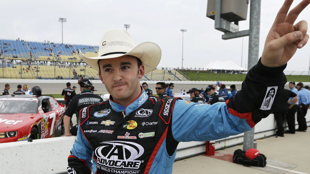 A different driver's seat: Austin Dillon and Carolina Cowboys