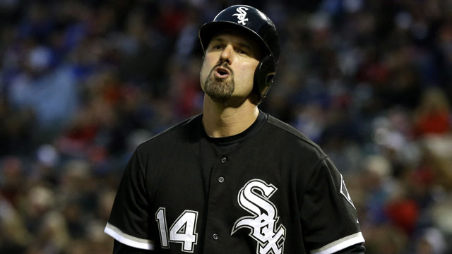 Konerko ends opening day starting streak at 16