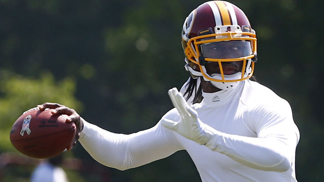 NFL's uniform police hits Robert Griffin III with a $10,000 fine,  apparently for 'Operation Patience' shirt