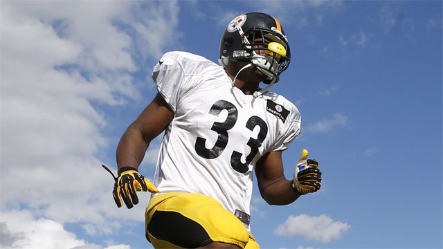 Steelers RB Redman ready to carry heavy load