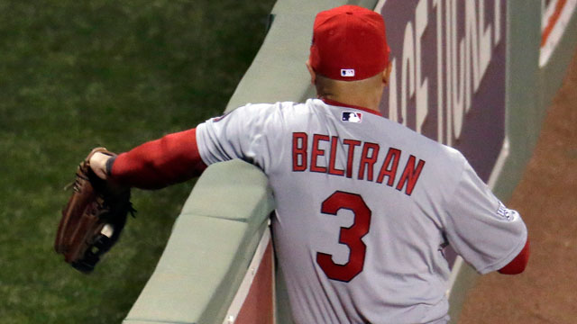 St. Louis Cardinals outfielder Carlos Beltran could be a New York