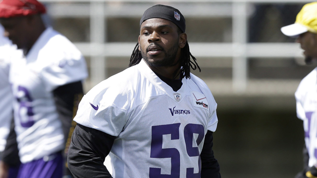 Vikings’ Bishop out for the year with torn ACL