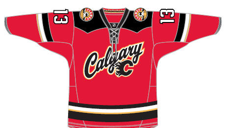 calgary flames new jersey