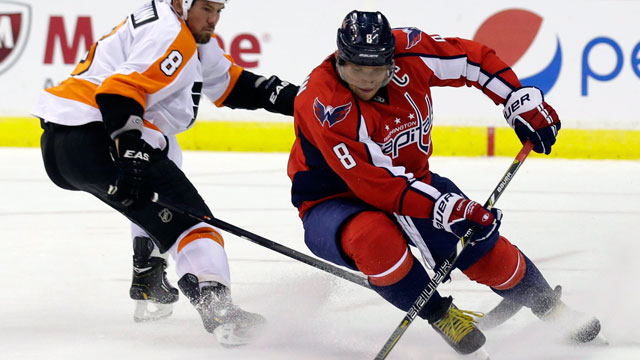 Capitals’ Ovechkin Out With Upper-body Injury