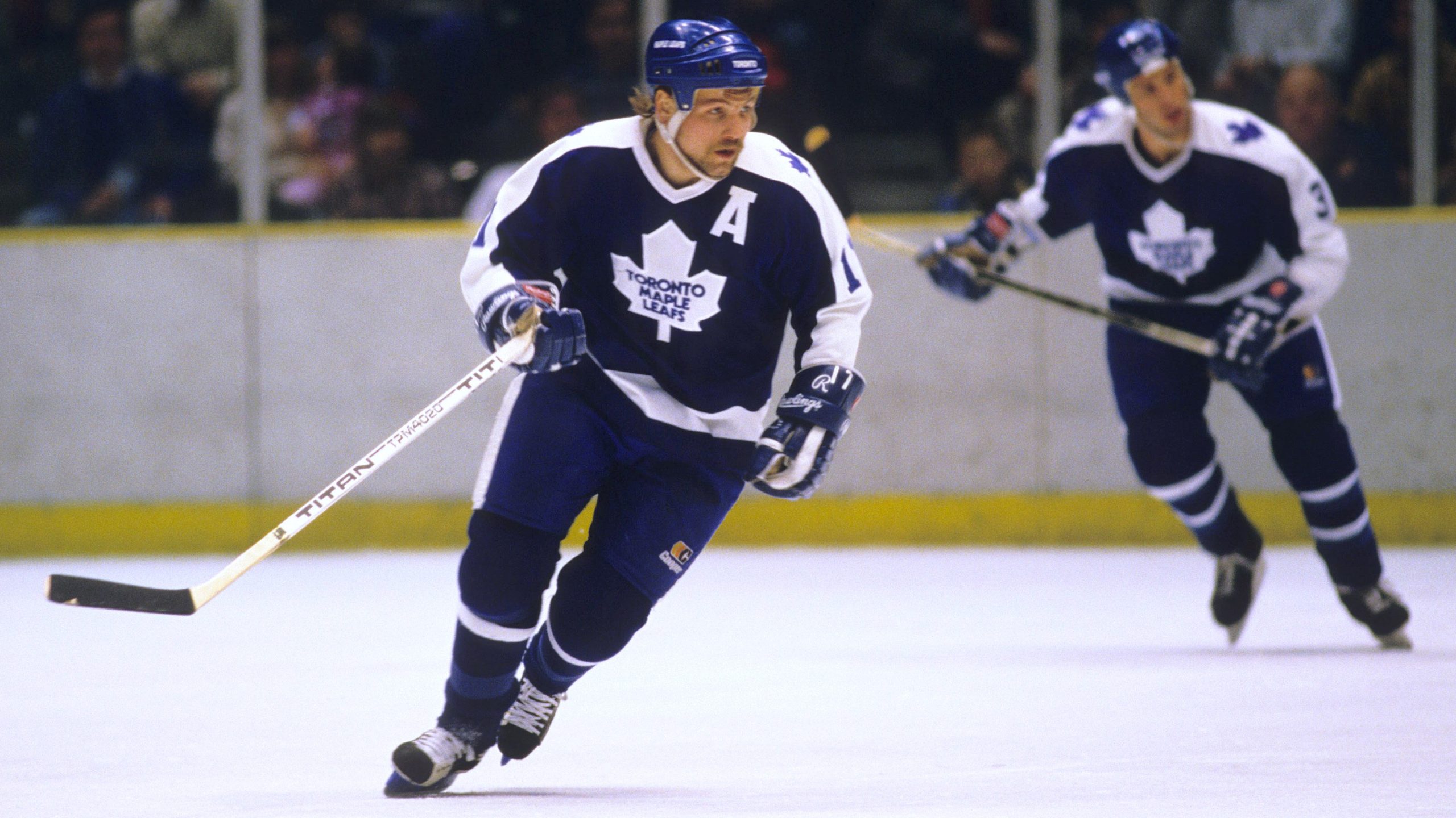 Maple Leafs' Wendel Clark was No. 1 with a mullet