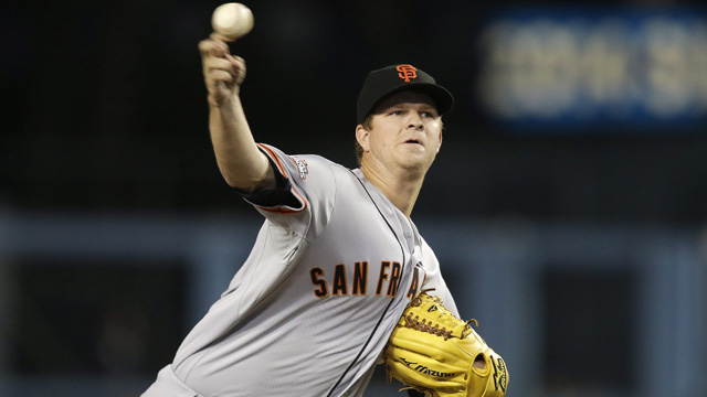 Giants place Matt Cain on DL