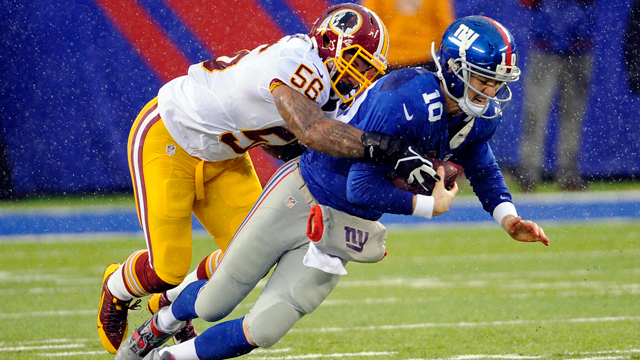 Giants' injured stars take field, but playing vs. Chiefs uncertain