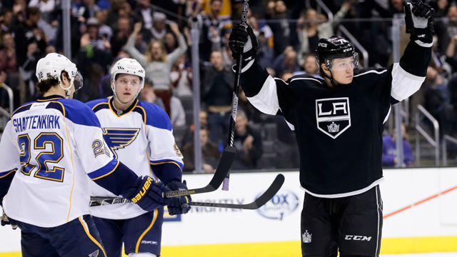 Toffoli Scores Twice As Kings Hold Off Blues