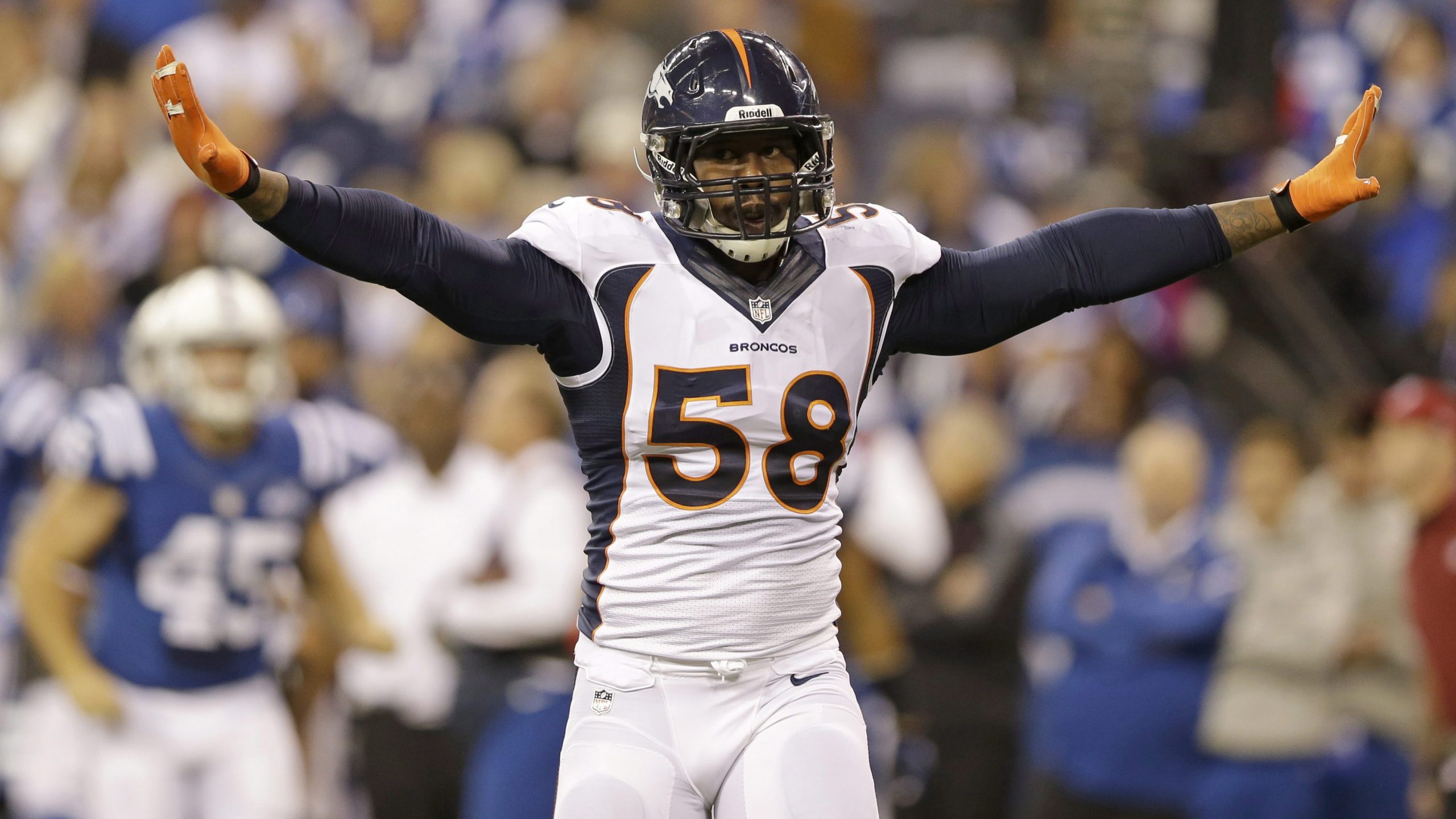 Von Miller, Denver Broncos, Linebacker HD wallpaper