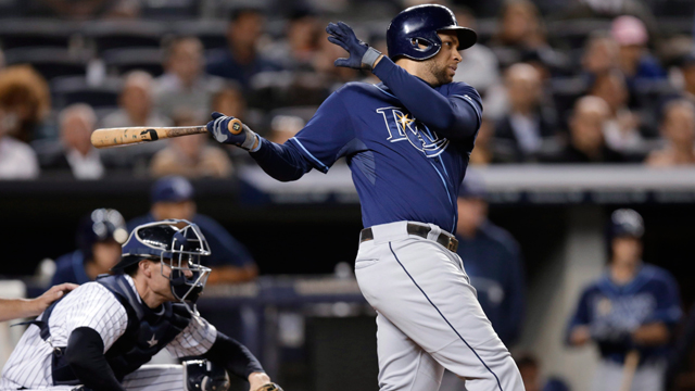 James Loney, Rays come to terms: three years, $21 million