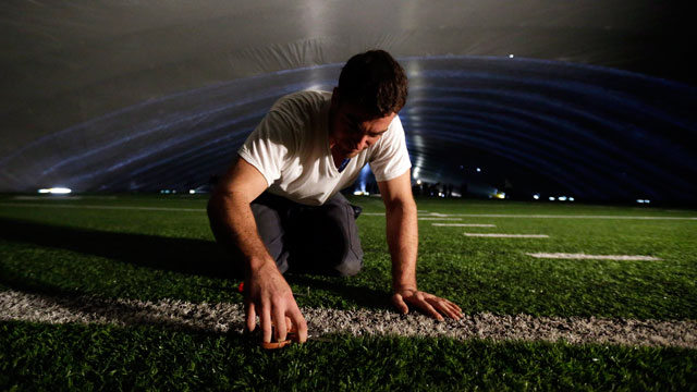 New field turf installed at MetLife Stadium, home of Giants and