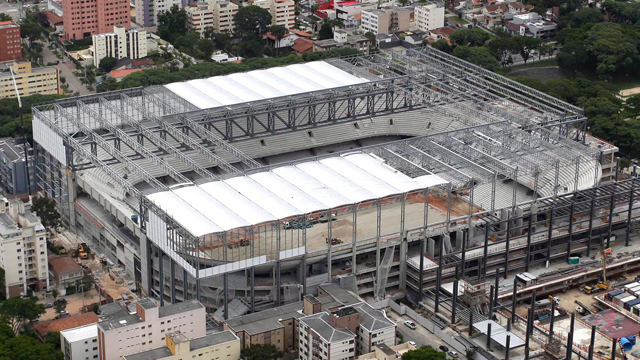 Brazil says stadium will be ready for World Cup