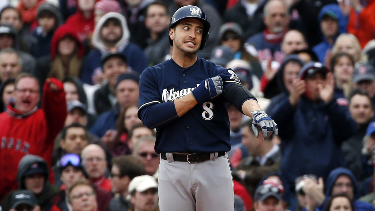 Ryan Braun caps five-run rally in ninth inning with three-run homer