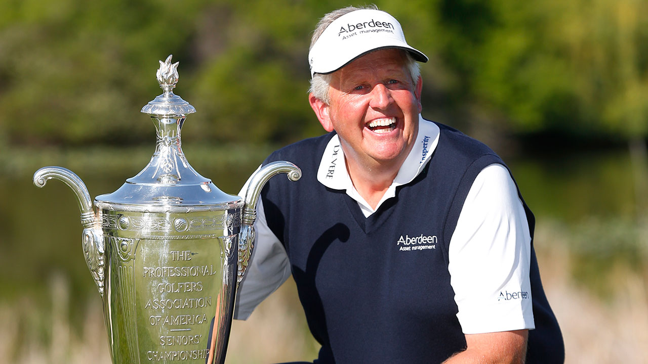 Montgomerie wins Senior PGA Championship